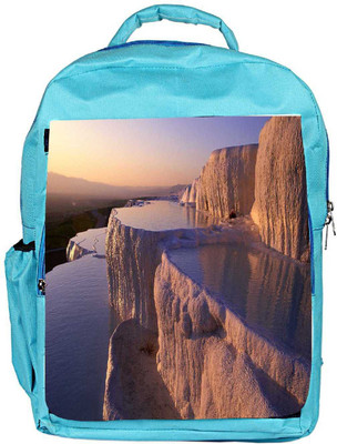 

Snoogg Eco Friendly Canvas Awesome View Designer Backpack Rucksack School Travel Unisex Casual Canvas Bag Bookbag Satchel 5 L Backpack(Blue)