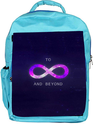 

Snoogg Eco Friendly Canvas To Infinity And Beyond Backpack Rucksack School Travel Unisex Casual Canvas Bag Bookbag Satchel 5 L Backpack(Blue)