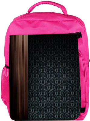 

Snoogg Eco Friendly Canvas Abstract Wall Designer Backpack Rucksack School Travel Unisex Casual Canvas Bag Bookbag Satchel 5 L Backpack(Pink)