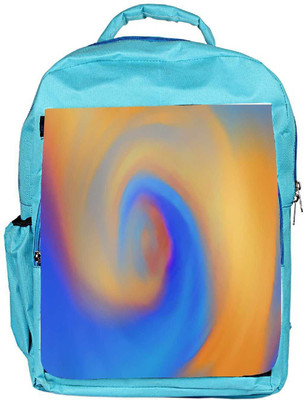 

Snoogg Eco Friendly Canvas Blue Smoke Designer Backpack Rucksack School Travel Unisex Casual Canvas Bag Bookbag Satchel 5 L Backpack(Blue)