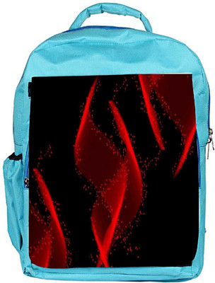

Snoogg Eco Friendly Canvas Red Florasen Design Designer Backpack Rucksack School Travel Unisex Casual Canvas Bag Bookbag Satchel 5 L Backpack(Blue)
