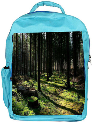 

Snoogg Eco Friendly Canvas Cutting Down The Trees Designer Backpack Rucksack School Travel Unisex Casual Canvas Bag Bookbag Satchel 5 L Backpack(Blue)