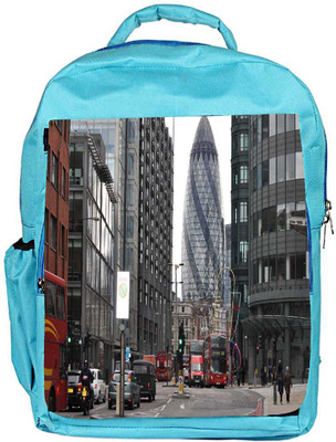 

Snoogg Eco Friendly Canvas Red Bus Designer Backpack Rucksack School Travel Unisex Casual Canvas Bag Bookbag Satchel 5 L Backpack(Blue)
