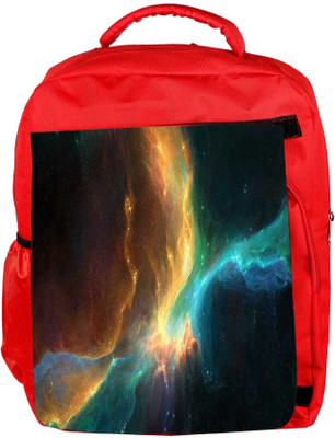 

Snoogg Eco Friendly Canvas Space Ships Designer Backpack Rucksack School Travel Unisex Casual Canvas Bag Bookbag Satchel 5 L Backpack(Red)