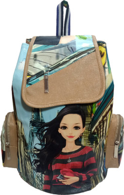 

sandy's collection dolbeige 5 L Backpack(Beige)