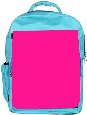 

Snoogg Eco Friendly Canvas Plain Pink Designer Backpack Rucksack School Travel Unisex Casual Canvas Bag Bookbag Satchel 5 L Backpack(Blue)