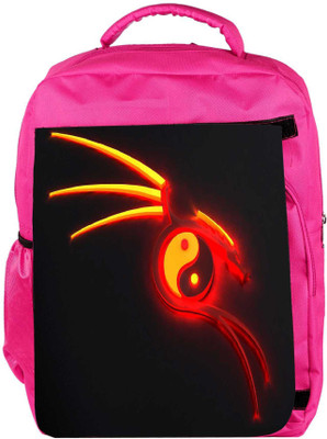 

Snoogg Eco Friendly Canvas Fabulous Design Designer Backpack Rucksack School Travel Unisex Casual Canvas Bag Bookbag Satchel 5 L Backpack(Pink)