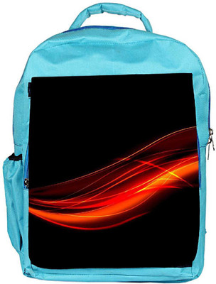 

Snoogg Eco Friendly Canvas Abstract Red Design Designer Backpack Rucksack School Travel Unisex Casual Canvas Bag Bookbag Satchel 5 L Backpack(Blue)
