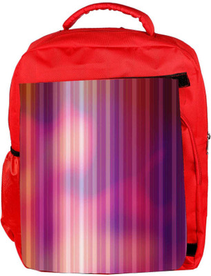 

Snoogg Eco Friendly Canvas Pink Color Design Designer Backpack Rucksack School Travel Unisex Casual Canvas Bag Bookbag Satchel 5 L Backpack(Red)