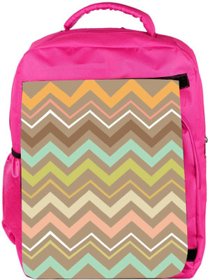 

Snoogg Eco Friendly Canvas Aztec Designs Backpack Rucksack School Travel Unisex Casual Canvas Bag Bookbag Satchel 5 L Backpack(Pink)