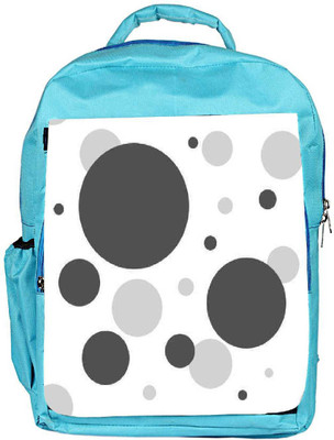 

Snoogg Eco Friendly Canvas Grey Blocks Designer Backpack Rucksack School Travel Unisex Casual Canvas Bag Bookbag Satchel 5 L Backpack(Blue)