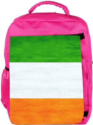 

Snoogg Eco Friendly Canvas Flag Backpack Rucksack School Travel Unisex Casual Canvas Bag Bookbag Satchel 5 L Backpack(Pink)