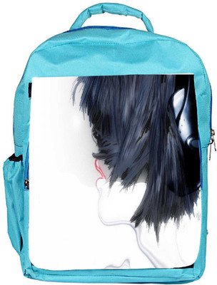 

Snoogg Eco Friendly Canvas Girl With Headphones Designer Backpack Rucksack School Travel Unisex Casual Canvas Bag Bookbag Satchel 5 L Backpack(Blue)