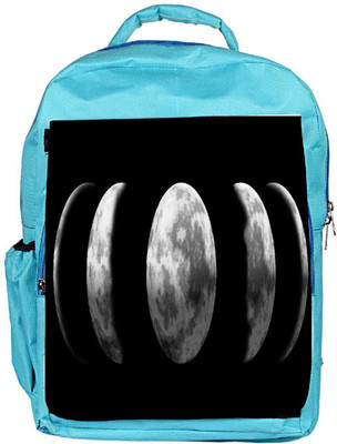 

Snoogg Eco Friendly Canvas Moon Phase Backpack Rucksack School Travel Unisex Casual Canvas Bag Bookbag Satchel 5 L Backpack(Blue)