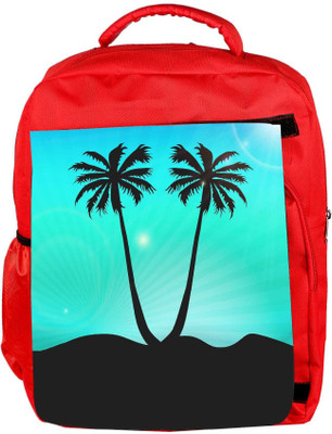 

Snoogg Eco Friendly Canvas Abstract Summer Background Backpack Rucksack School Travel Unisex Casual Canvas Bag Bookbag Satchel 5 L Backpack(Red)