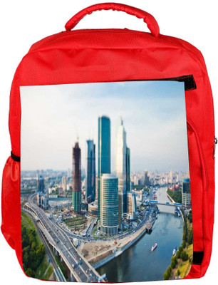 

Snoogg Eco Friendly Canvas Japan City Designer Backpack Rucksack School Travel Unisex Casual Canvas Bag Bookbag Satchel 5 L Backpack(Red)