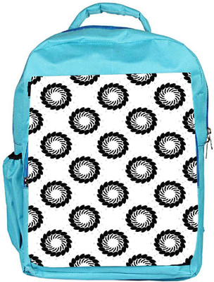 

Snoogg Eco Friendly Canvas Black Chakra Designer Backpack Rucksack School Travel Unisex Casual Canvas Bag Bookbag Satchel 5 L Backpack(Blue)