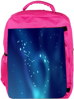 

Snoogg Eco Friendly Canvas Spots Backpack Rucksack School Travel Unisex Casual Canvas Bag Bookbag Satchel 5 L Backpack(Pink)