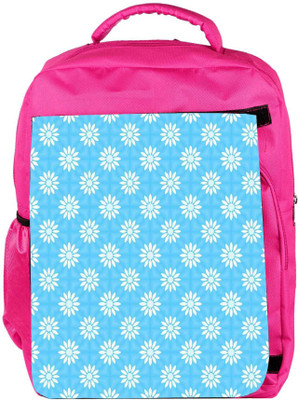 

Snoogg Eco Friendly Canvas Festive Flourish Pattern Backpack Rucksack School Travel Unisex Casual Canvas Bag Bookbag Satchel 5 L Backpack(Pink)