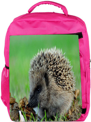

Snoogg Eco Friendly Canvas Watching Out Designer Backpack Rucksack School Travel Unisex Casual Canvas Bag Bookbag Satchel 5 L Backpack(Pink)