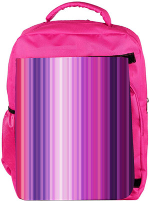 

Snoogg Eco Friendly Canvas Multicolor Design Designer Backpack Rucksack School Travel Unisex Casual Canvas Bag Bookbag Satchel 5 L Backpack(Pink)