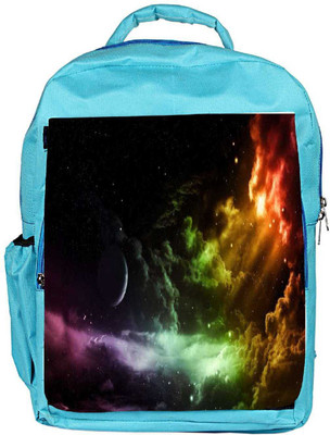 

Snoogg Eco Friendly Canvas Amazing Wallpapers Of Heaven Designer Backpack Rucksack School Travel Unisex Casual Canvas Bag Bookbag Satchel 5 L Backpack(Blue)