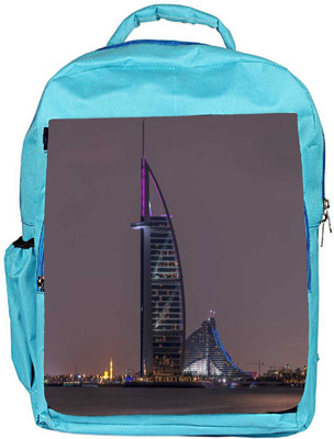 

Snoogg Eco Friendly Canvas Black Sea Designer Backpack Rucksack School Travel Unisex Casual Canvas Bag Bookbag Satchel 5 L Backpack(Blue)