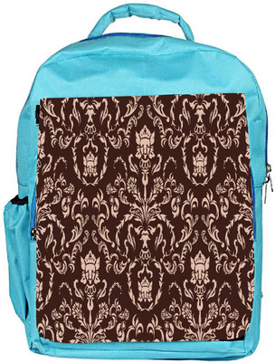 

Snoogg Eco Friendly Canvas Cream Pattern Designer Backpack Rucksack School Travel Unisex Casual Canvas Bag Bookbag Satchel 5 L Backpack(Blue)
