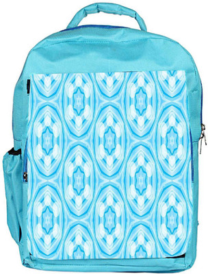 

Snoogg Eco Friendly Canvas Abstract Star Blue Pattern Designer Backpack Rucksack School Travel Unisex Casual Canvas Bag Bookbag Satchel 5 L Backpack(Blue)