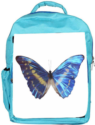 

Snoogg Eco Friendly Canvas Digital Painting Of A Butterfly Backpack Rucksack School Travel Unisex Casual Canvas Bag Bookbag Satchel 5 L Backpack(Blue)
