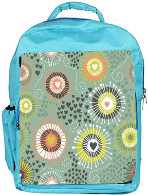 

Snoogg Eco Friendly Canvas Purple Pattern Design Designer Backpack Rucksack School Travel Unisex Casual Canvas Bag Bookbag Satchel 5 L Backpack(Blue)