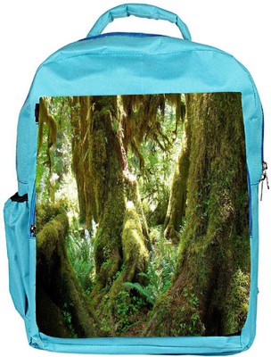 

Snoogg Eco Friendly Canvas Amazing Tree Designer Backpack Rucksack School Travel Unisex Casual Canvas Bag Bookbag Satchel 5 L Backpack(Blue)