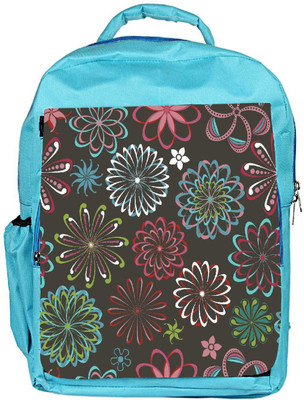 

Snoogg Eco Friendly Canvas Multicolor Chakra'S Designer Backpack Rucksack School Travel Unisex Casual Canvas Bag Bookbag Satchel 5 L Backpack(Blue)