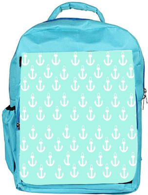 

Snoogg Eco Friendly Canvas Light Blue Nautica Anchor Backpack Rucksack School Travel Unisex Casual Canvas Bag Bookbag Satchel 5 L Backpack(Blue)