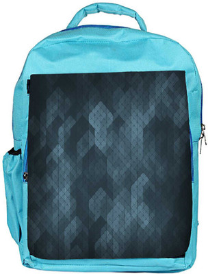 

Snoogg Eco Friendly Canvas Pattern Abstract Designer Backpack Rucksack School Travel Unisex Casual Canvas Bag Bookbag Satchel 5 L Backpack(Blue)