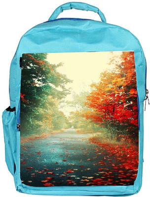 

Snoogg Eco Friendly Canvas Nature Hd Backpack Rucksack School Travel Unisex Casual Canvas Bag Bookbag Satchel 5 L Backpack(Blue)