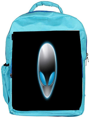 

Snoogg Eco Friendly Canvas Alien Mask Designer Backpack Rucksack School Travel Unisex Casual Canvas Bag Bookbag Satchel 5 L Backpack(Blue)