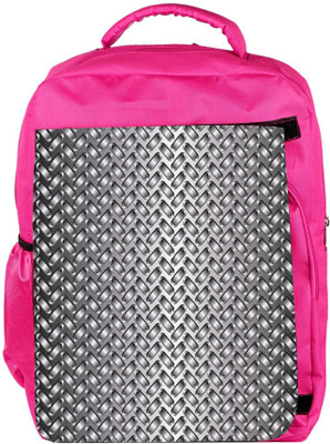 

Snoogg Eco Friendly Canvas Train Surface Designer Backpack Rucksack School Travel Unisex Casual Canvas Bag Bookbag Satchel 5 L Backpack(Pink)