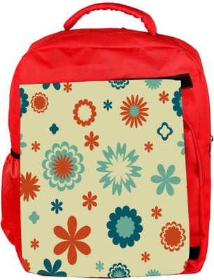

Snoogg Eco Friendly Canvas Abstract Grey Pattern Designer Backpack Rucksack School Travel Unisex Casual Canvas Bag Bookbag Satchel 5 L Backpack(Red)
