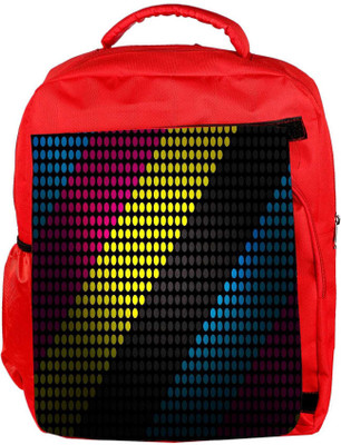 

Snoogg Eco Friendly Canvas Techno Desktop Designer Backpack Rucksack School Travel Unisex Casual Canvas Bag Bookbag Satchel 5 L Backpack(Red)