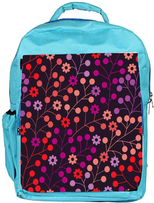 

Snoogg Eco Friendly Canvas Seamless Pattern With Leaf Copy That Square To The Side And Youll Get Seaml Backpack Rucksack School Travel Unisex Casual Canvas Bag Bookbag Satchel 5 L Backpack(Blue)