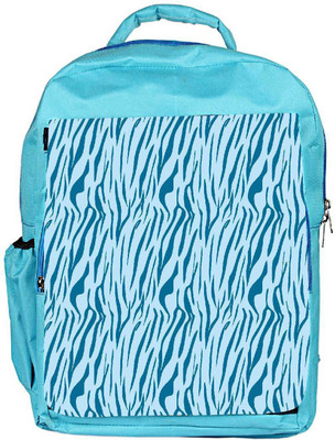 

Snoogg Eco Friendly Canvas Abstract White Pattern Blue Designer Backpack Rucksack School Travel Unisex Casual Canvas Bag Bookbag Satchel 5 L Backpack(Blue)