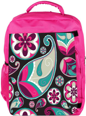 

Snoogg Eco Friendly Canvas Grey Pattern Red Designer Backpack Rucksack School Travel Unisex Casual Canvas Bag Bookbag Satchel 5 L Backpack(Pink)