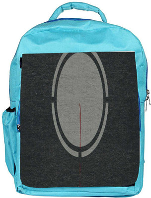 

Snoogg Eco Friendly Canvas Gray Circle Minimalistic Designer Backpack Rucksack School Travel Unisex Casual Canvas Bag Bookbag Satchel 5 L Backpack(Blue)