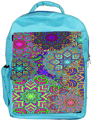 

Snoogg Eco Friendly Canvas Electric Garment Pattern 2420 Backpack Rucksack School Travel Unisex Casual Canvas Bag Bookbag Satchel 5 L Backpack(Blue)