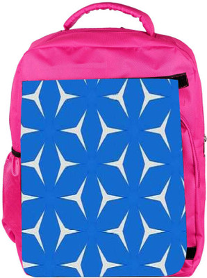 

Snoogg Eco Friendly Canvas White In Blue Pattern Designer Backpack Rucksack School Travel Unisex Casual Canvas Bag Bookbag Satchel 5 L Backpack(Pink)