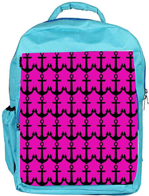 

Snoogg Eco Friendly Canvas Pink Anchor Backpack Rucksack School Travel Unisex Casual Canvas Bag Bookbag Satchel 5 L Backpack(Blue)