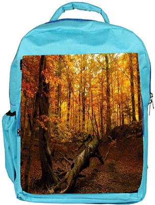 

Snoogg Eco Friendly Canvas Broken Tree Designer Backpack Rucksack School Travel Unisex Casual Canvas Bag Bookbag Satchel 5 L Backpack(Blue)