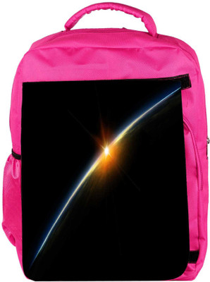 

Snoogg Eco Friendly Canvas Thin Layer Designer Backpack Rucksack School Travel Unisex Casual Canvas Bag Bookbag Satchel 5 L Backpack(Pink)