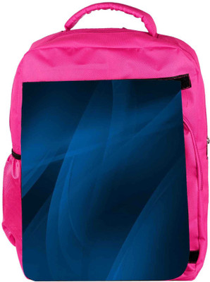 

Snoogg Eco Friendly Canvas Blue Smoke Wave 2436 Backpack Rucksack School Travel Unisex Casual Canvas Bag Bookbag Satchel 5 L Backpack(Pink)